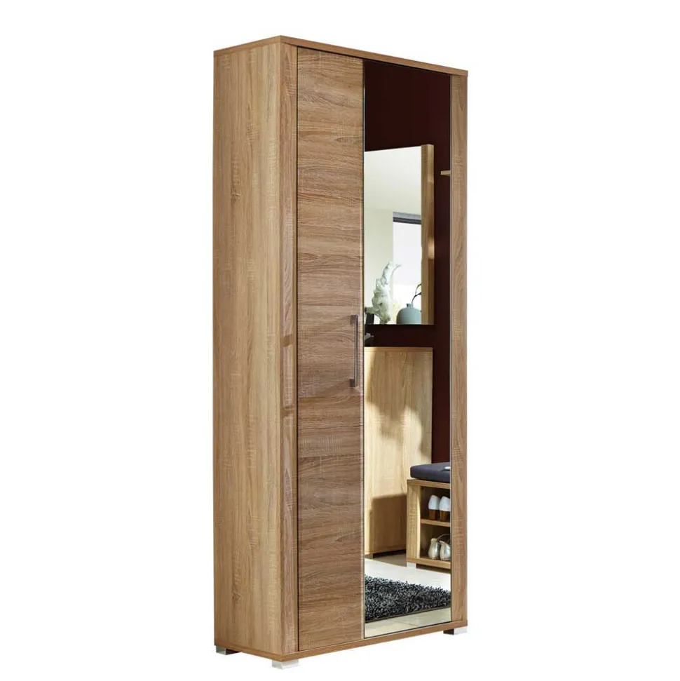 Flurgarderobenset Xesta in Sonoma Eiche (fünfteilig)