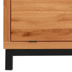 Flurmöbel aus Kernbuche & Eisen - Dimphi (dreiteilig)