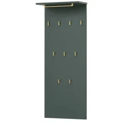 Flurmöbel in Dunkelgrün & Gold - Aqua (fünfteilig)