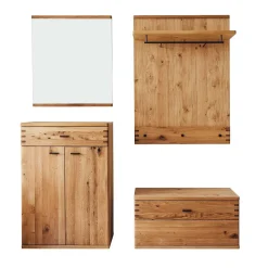 Flurmöbel Kombination teilmassiv - Manaus (vierteilig)