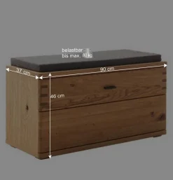 Flurmöbel Kombination teilmassiv - Manaus (vierteilig)