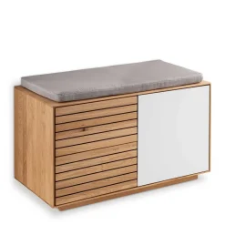 Flurmöbel Set aus Asteiche Massivholz - Zonga (fünfteilig)