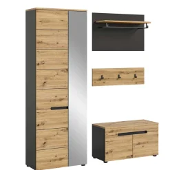 Flurmöbel Set modern - Norja (vierteilig)