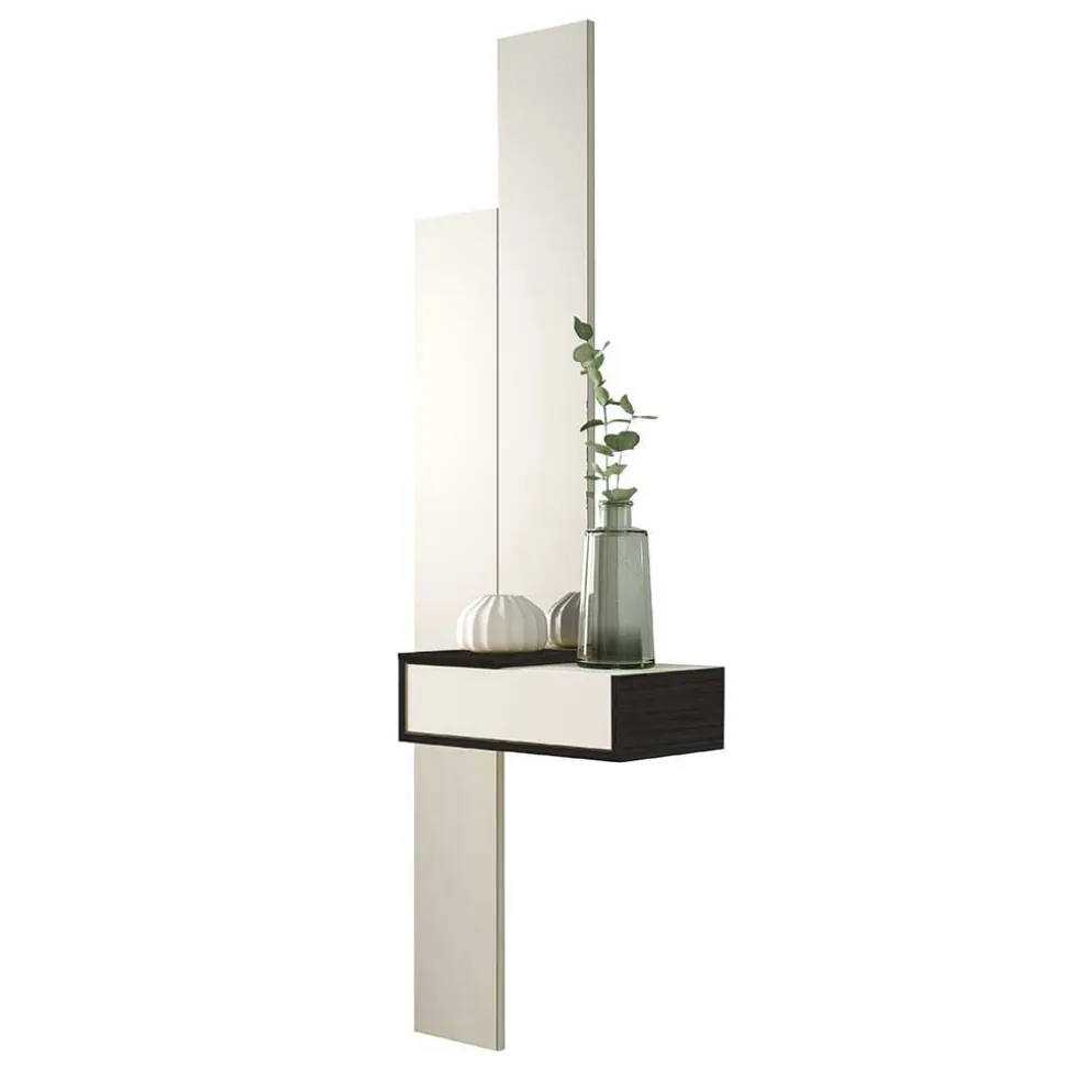 Flurmöbel Wandkonsole & Spiegel Set - Roca (dreiteilig)