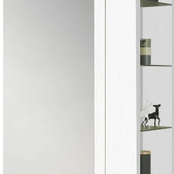 Flurschrank für Schuhe in Weiß mit Regal - Bilboa