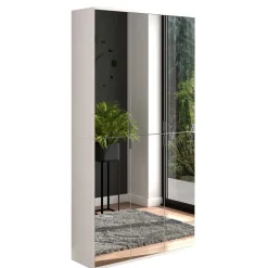 Flurschränke mit Spiegelfronten - Ejulia (zweiteilig)