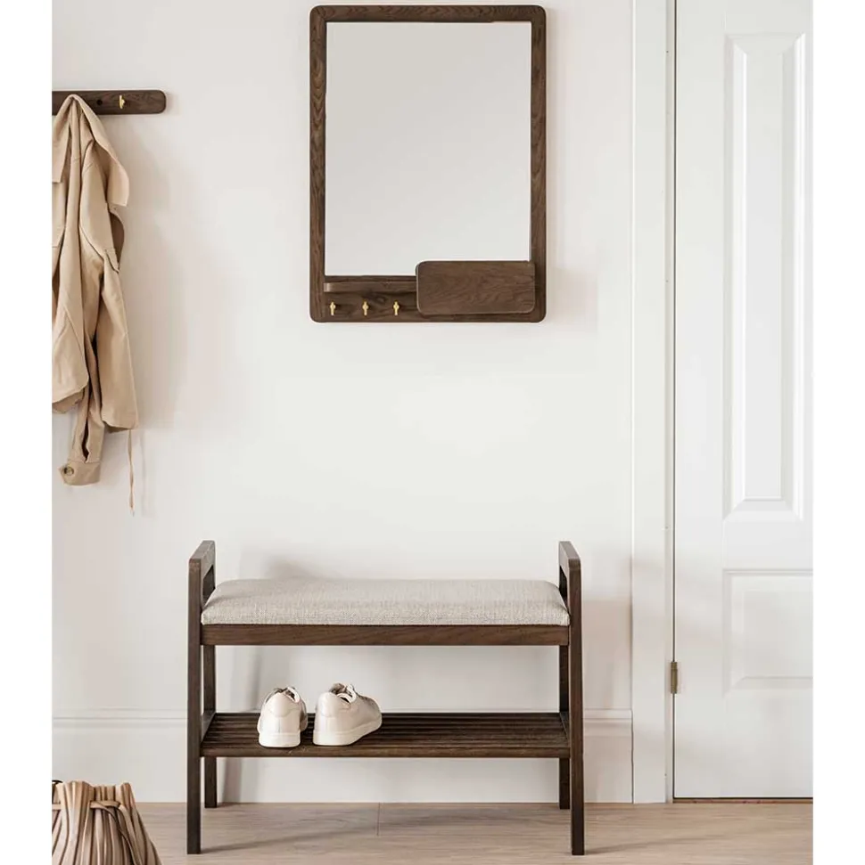 Flurspiegel & Schuhbank Set - Cora (zweiteilig)