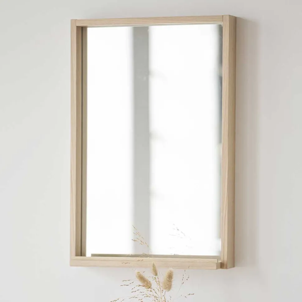 Flurspiegel in Eiche White Wash - Pluta