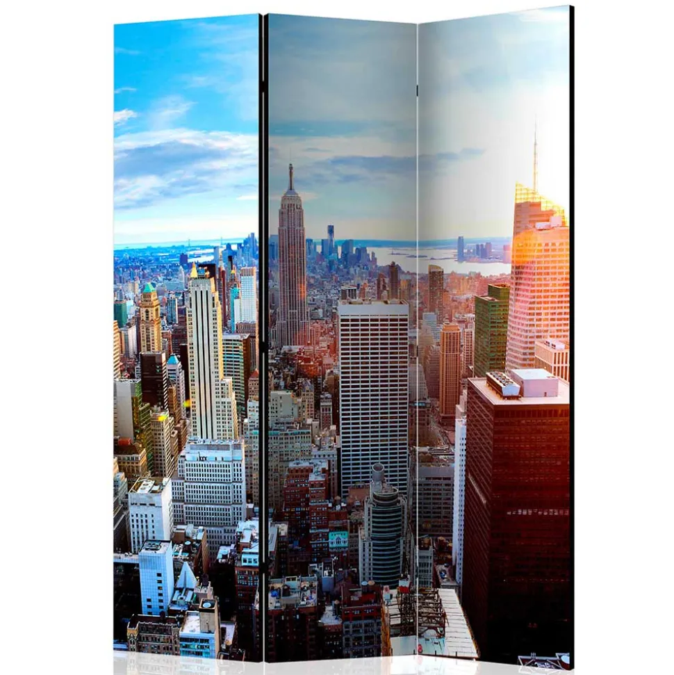 Foto Paravent Sonnenaufgang in Manhattan NY - Dieus