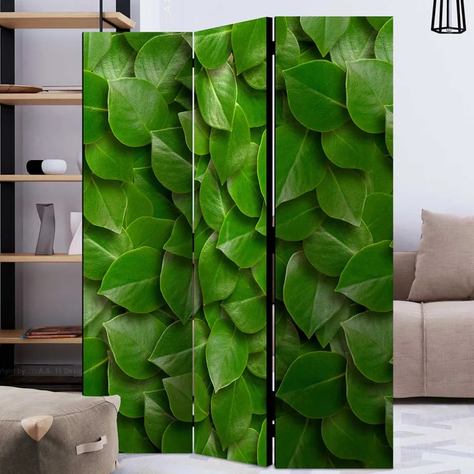 Foto Print Paravent mit Motiv Blätter - Latemar