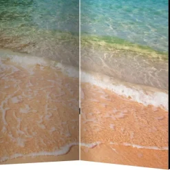 Fotodruck Paravent Felsen im Meer - Anin