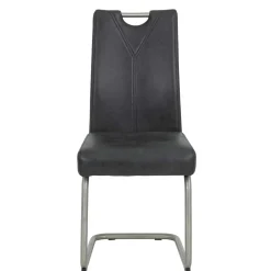 Freischwinger Stühle aus Microfaser - Fucio (Set)