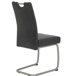 Freischwinger Stühle aus Microfaser - Fucio (Set)