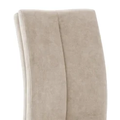 Freischwinger-Polsterstühle in Creme - Sevilaca (4er Set)