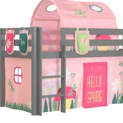 Frühling Spielbett mit Tunnel & Rutsche - Barosio