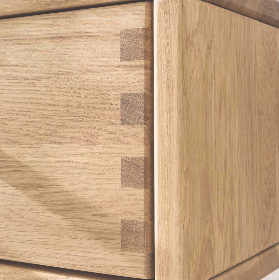 Funktionelle Flurbank aus Holz - Dulciana