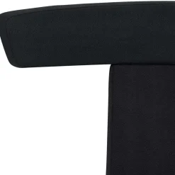 Funktioneller Arbeitshocker mit Lehne & Drehgestell - Kenzy