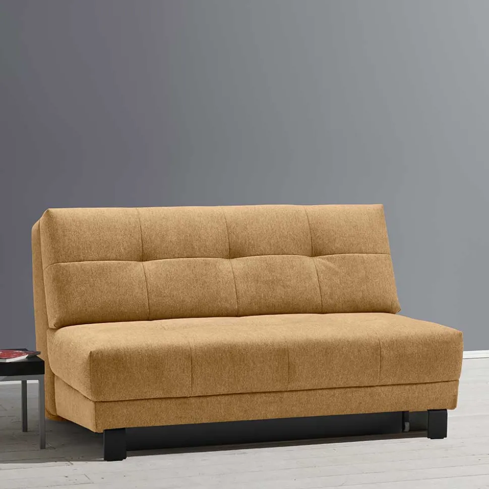 Funktionelles Schlafsofa in Gelb - Yudikus