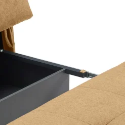 Funktionelles Schlafsofa in Gelb - Yudikus