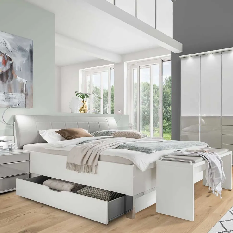 Funktionelles Schlafzimmer Set - Pascan (fünfteilig)