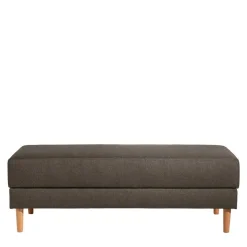Funktionsecksofa in Braun mit Erle - Iljona (zweiteilig)