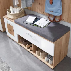 Garderobe & Dielenbank Set - Cluster (zweiteilig)