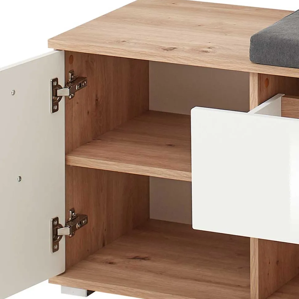 Garderobe & Dielenbank Set - Cluster (zweiteilig)