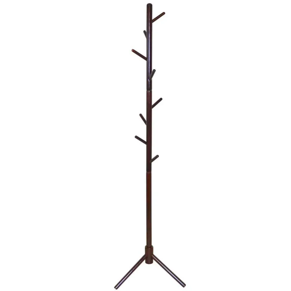 Garderobe aus Buche in Braun lackiert und gebeizt - Alfonosso