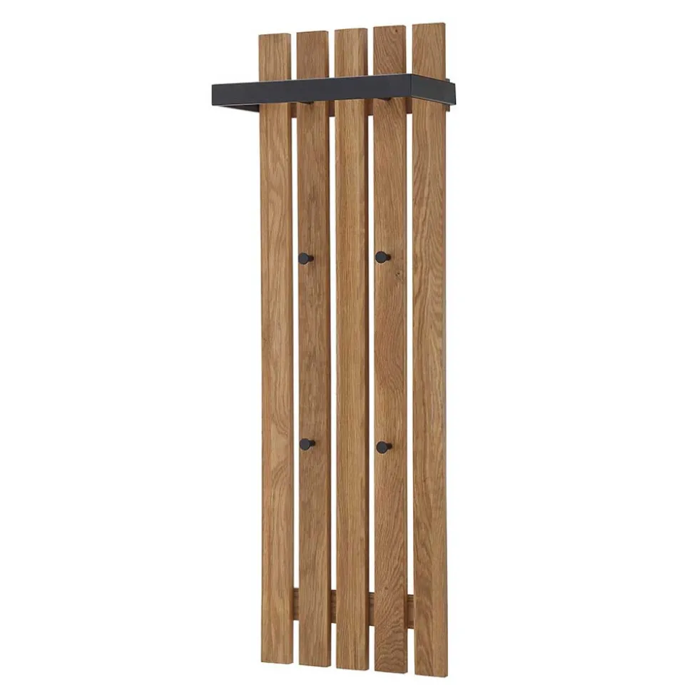 Garderobe aus Eichenholz und Metall - Gangizo