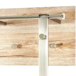 Garderobe Briscane mit Haken & Kleiderstange