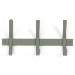 Garderobe Hakenleiste in Graugrün - Soreca