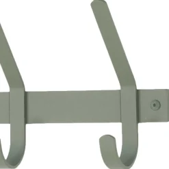 Garderobe Hakenleiste in Graugrün - Soreca