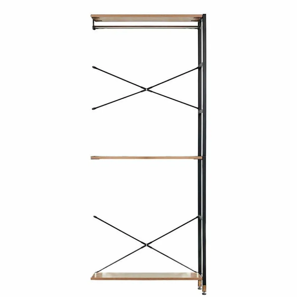 Garderobe mit 5 Fächern & Stange - Jaruneda