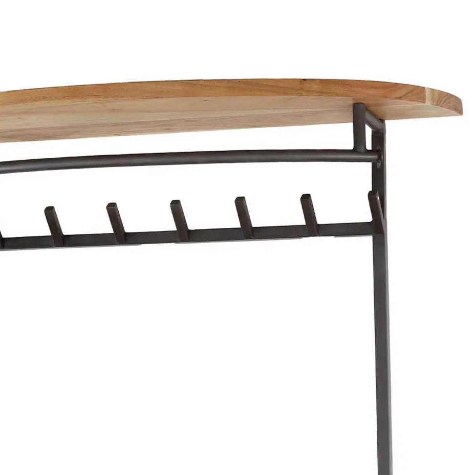 Garderobe mit 16 Haken und Stange - Drucana