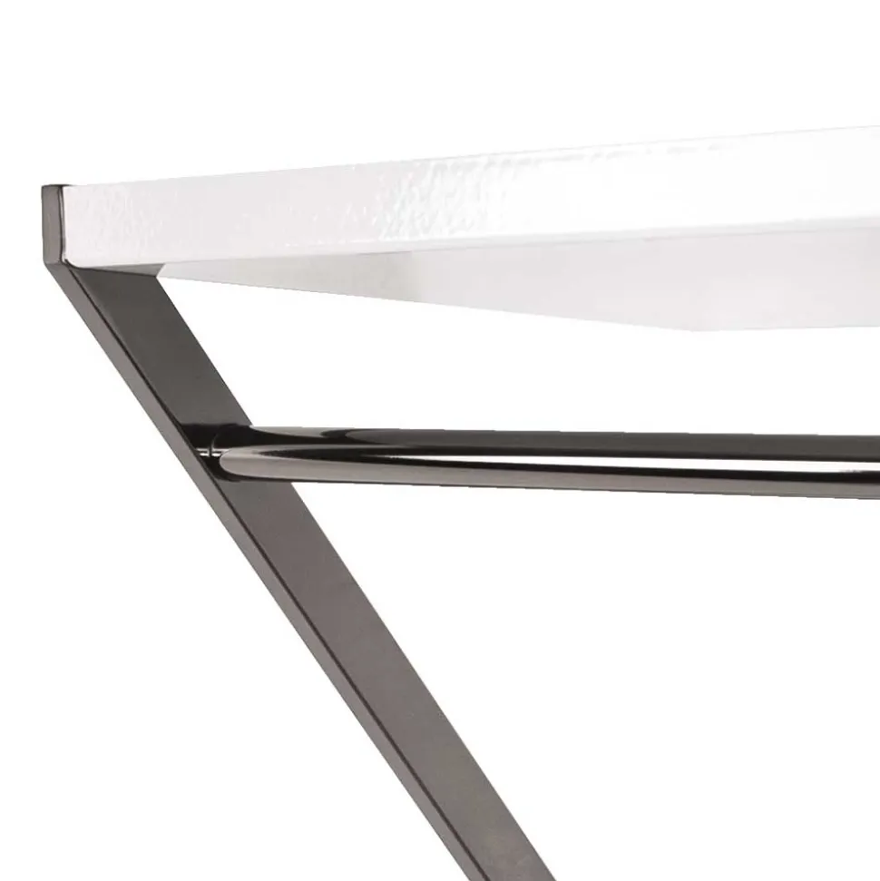 Garderobe Novo in Schwarz Weiß