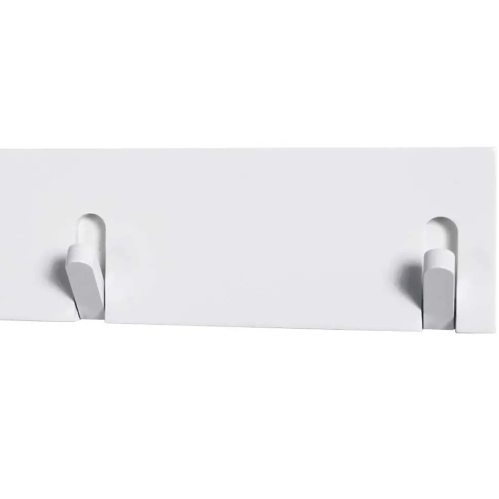 Garderobe Vanadrino in Weiß Hochglanz