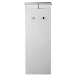 Garderobe Wandpaneel in Weiß - Vatros