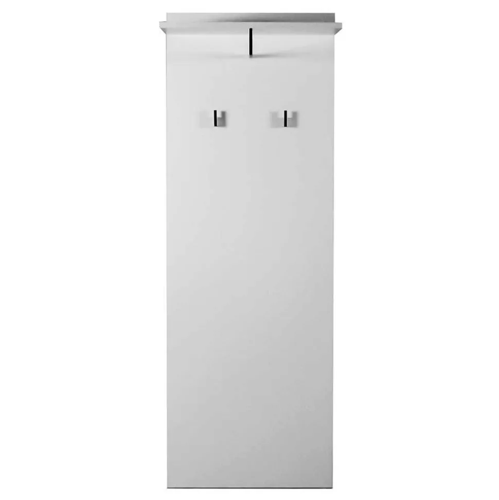 Garderobe Wandpaneel in Weiß - Vatros