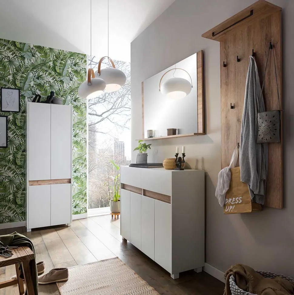 Garderoben Dielenmöbel Set - Etravia (vierteilig)