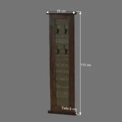 Garderoben Kombination Creek im Vintage Look (sechsteilig)