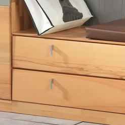 Garderoben Sitzbank Coestra aus Kernbuche Massivholz