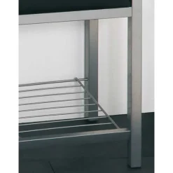 Garderobenbank Basilia in Schwarz