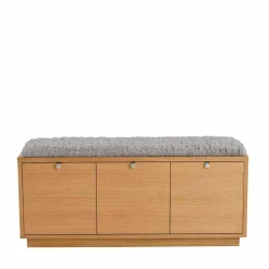 Garderobenbank Helvana mit Eiche furniert