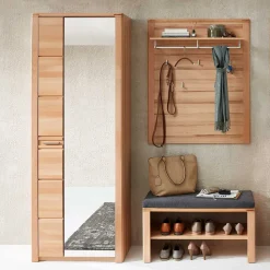 Garderoben-Kombination Möbel-Set - Viktorion (dreiteilig)