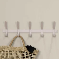 Garderobenleiste in Taupe pulverbeschichtet - Aadam