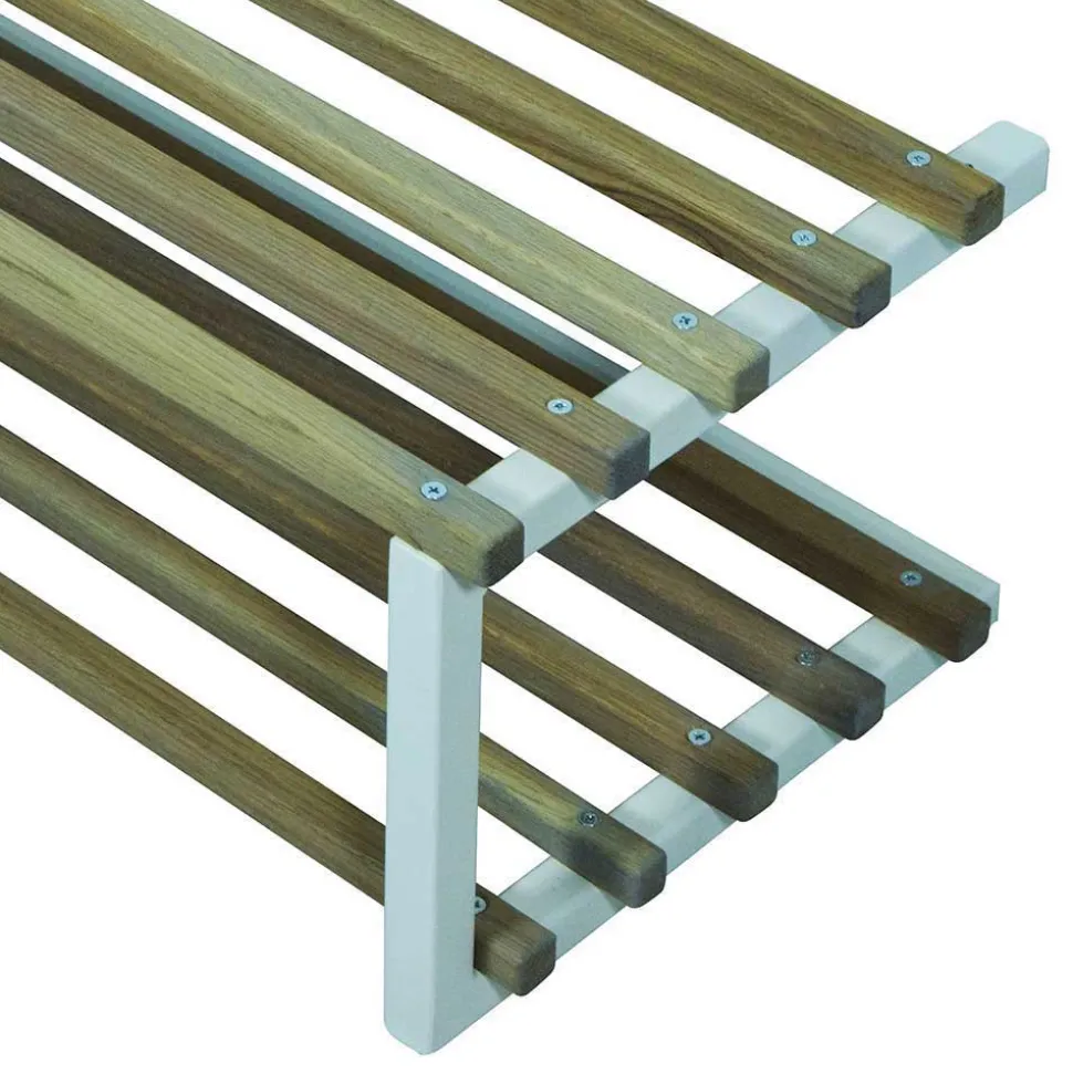 Garderobenmöbel in Weiß Natur - Marcios (zweiteilig)