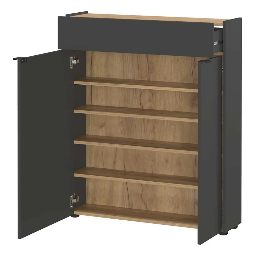 Garderobenmöbel Set 97 cm breit - Sidgarus (dreiteilig)