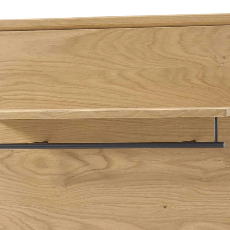 Garderobenpaneel aus massiver Wildeiche - Vardriva