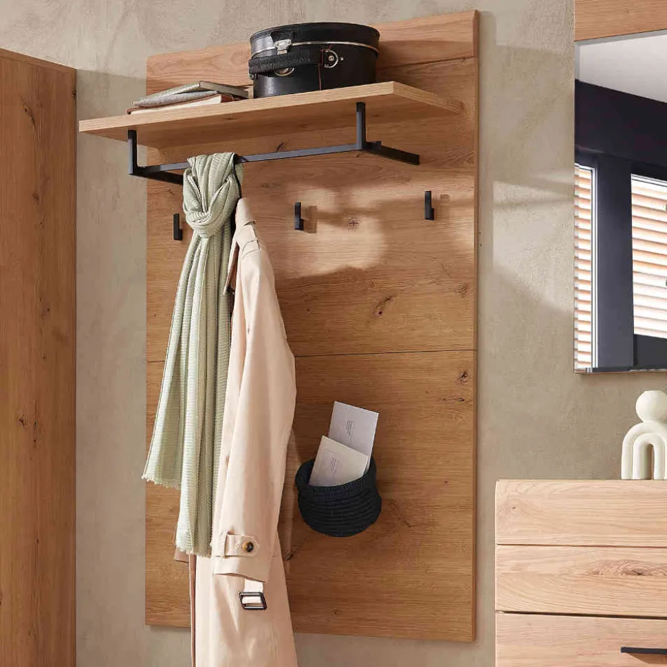 Garderobenpaneel in Eschefarben - Cymbal