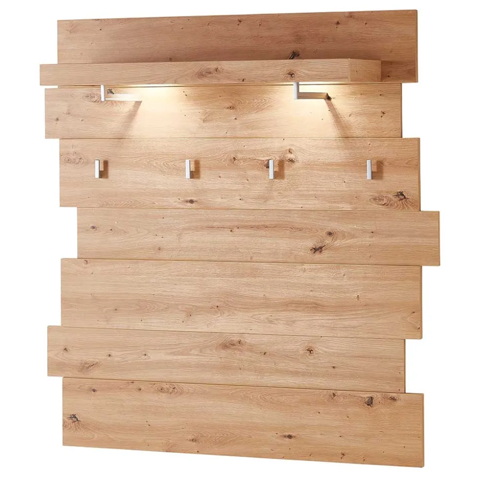 Garderobenpaneel in Holz Optik Wildeiche - Symbrosia